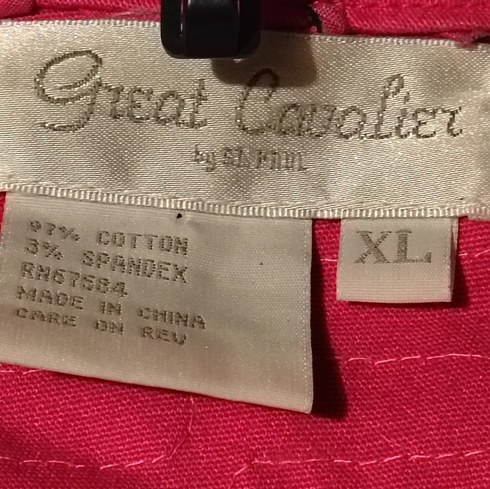 Pristine Stylish Pink and Black Women's Denim Jacket, Chic Embroidered - Picture 3 of 4